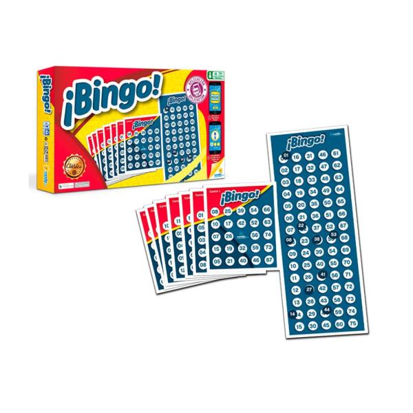 Juego de Mesa Bingo Clásico 8a+