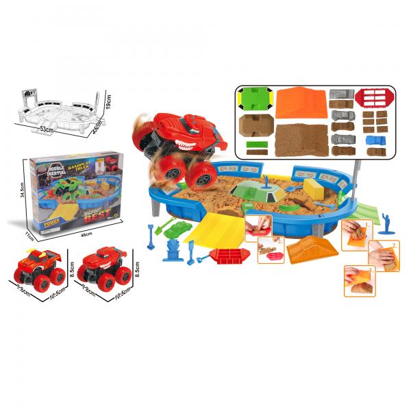 Monster Truck Bigfoot con Arena 900 gr 32pzs 3a+ (443128)