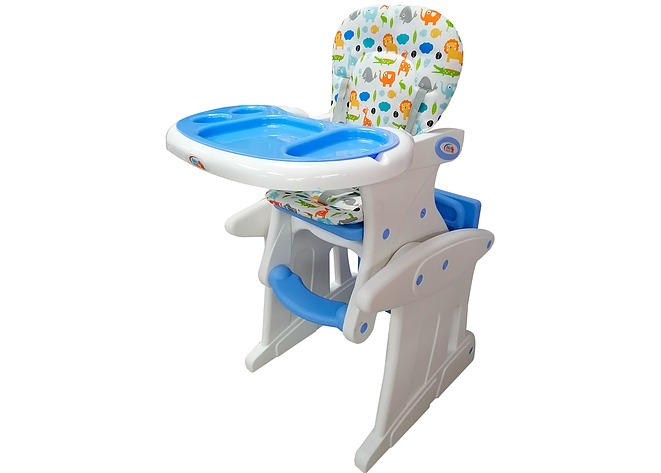 Baby Basics Silla Modular de Plastico Azul 636m 18kg Max