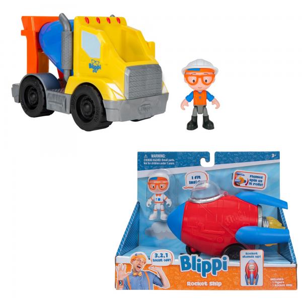 Vehículos Blippi con Figura Surt/3 3a+