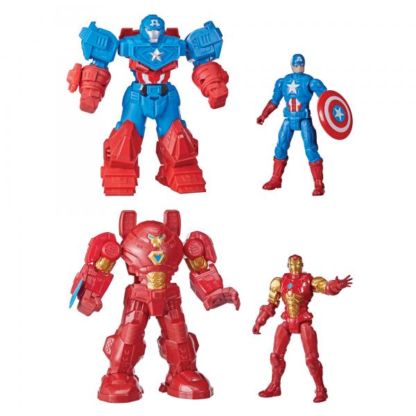 Figura Avengers Armadura Mech Strike 4a+ / Surtido de 2 / Se venden por separado