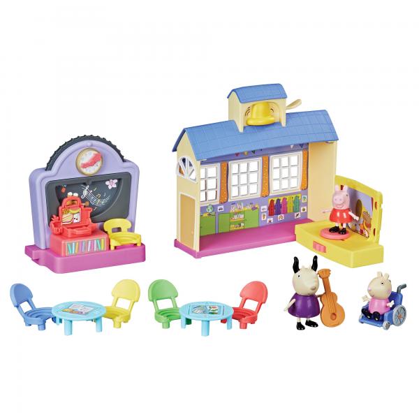 Escuela Peppa Pig con Sonidos 15pzs 3a+