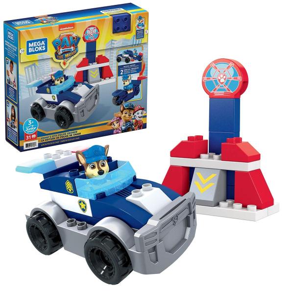 MB Carro de Policía de Chase Paw Patrol la Película 31pzs 3a+