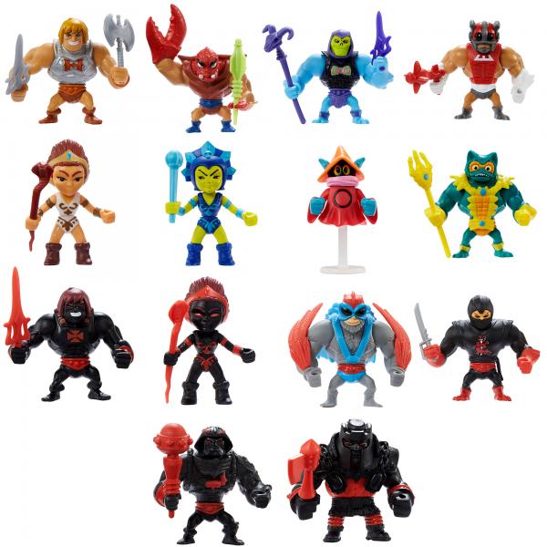 Mini Figuras Revelation Maestros del Universo Blister Surt/4 4a+