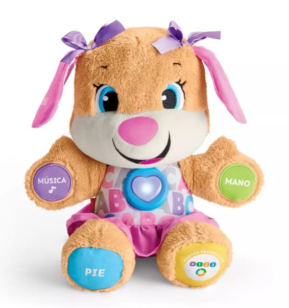 Fisher-Price Perrita Aprende Conmigo con Luz y Sonidos 6-36m
