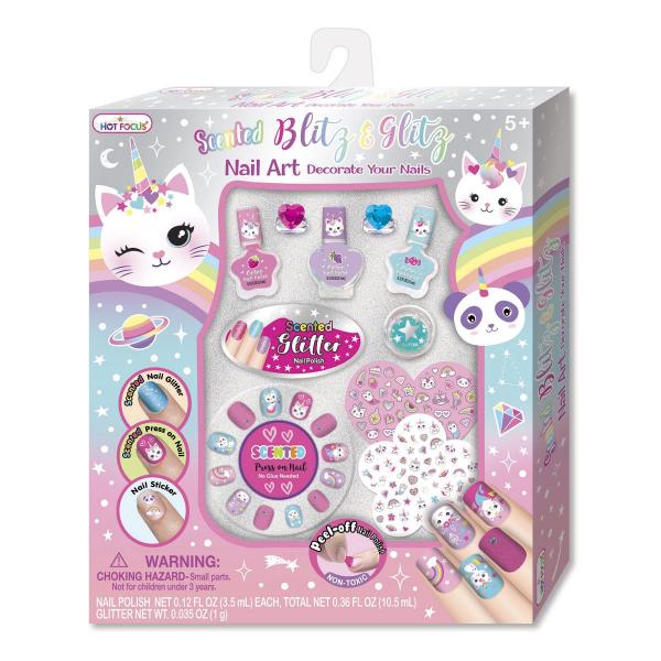 Set para Decorar  tus Uñas Gaticornio 5a+