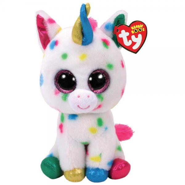 Peluche Beanie Boss Mediano Unicornio Harmonie 3a+