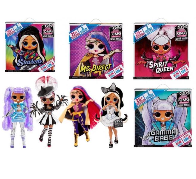Muñeca L.O.L. Surprise OMG Movie Magic Surt/4 (577898-577904-577911-577928)