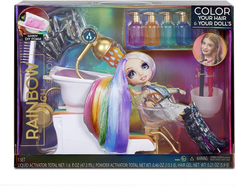 Rainbow High Salón de Belleza 6a+