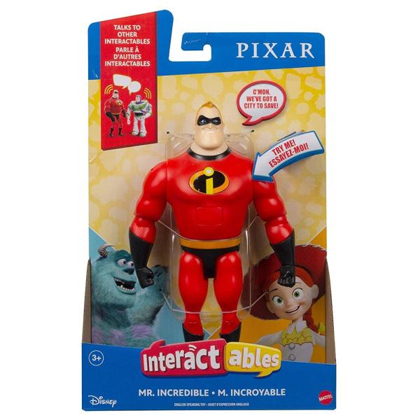 Figura Interactiva Mr. Increíble Disney Pixar 3a+