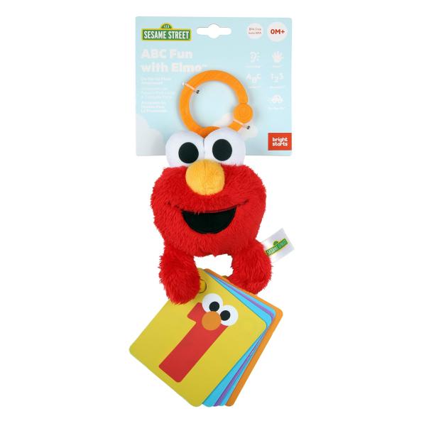 Peluche Sonajero Elmo Plaza Sesamo 0m+