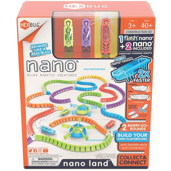 Pista Micro Robots Nano 40pzs 3a+