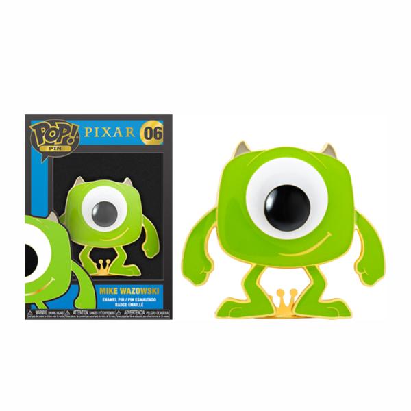 Figura 2D Funko Pop! Pin (06) Pixar Mike Wazowski 12a+ (MDPP0022)