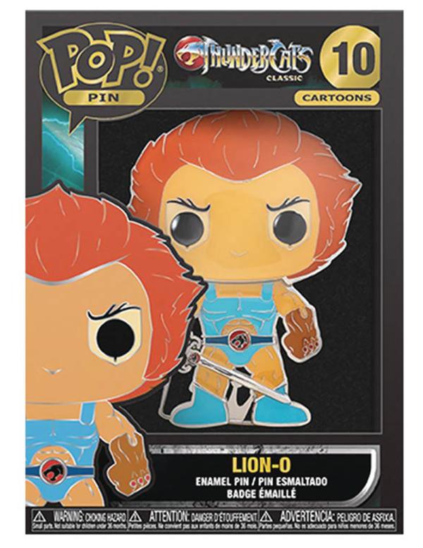 Figura 2D Funko Pop! Pin (10) ThuderCats Classic LionO 12a+