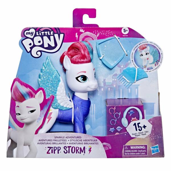 My Little Pony Zipp Storm Aventuras Brillantes 15pzs 5a+