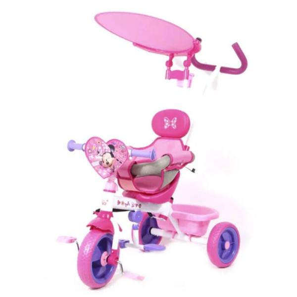 Triciclo C/ Cinturon & Guia De Luxe Minnie