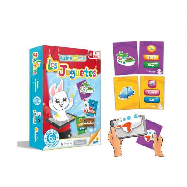 Juego Didático Boongi "Apprende" los Juguetes 3a+