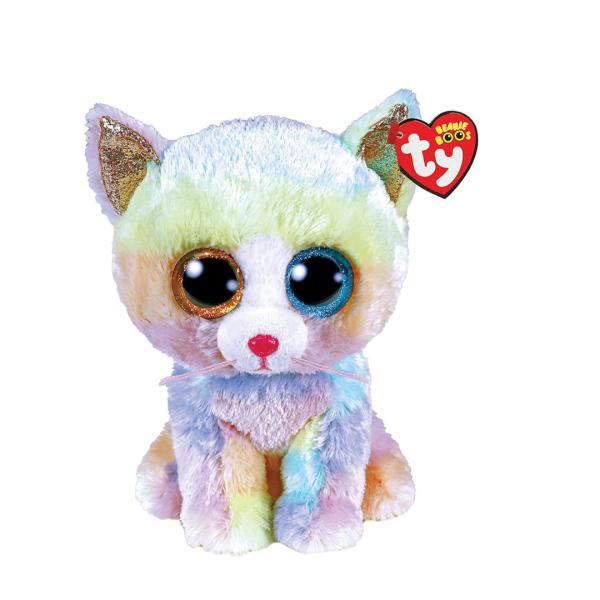 Peluche Beannie Boos Heather Gato Unicornio Multicolor 3a+