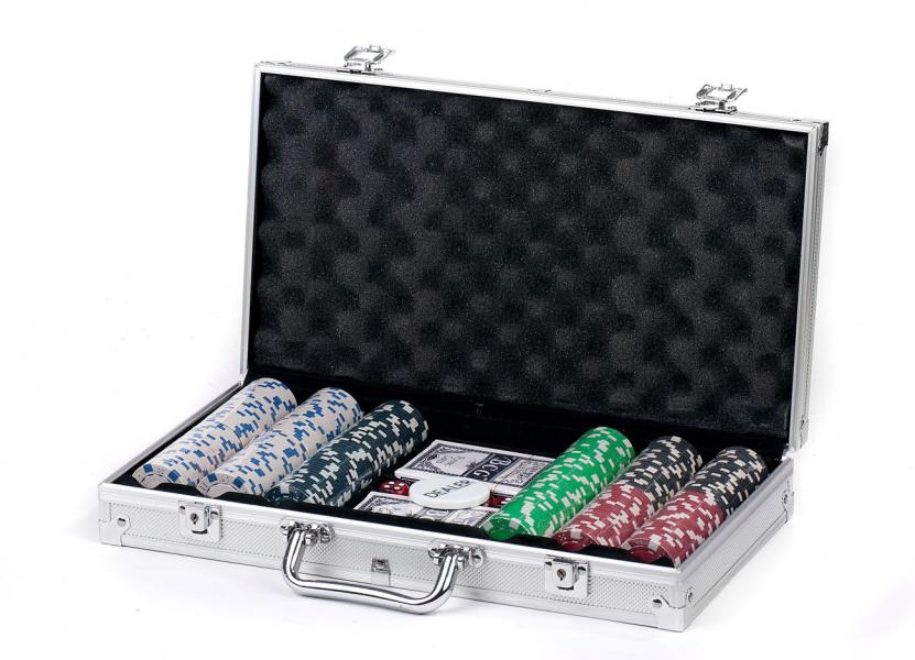 Juego de Poker Caja de Aluminio Edición Profesional