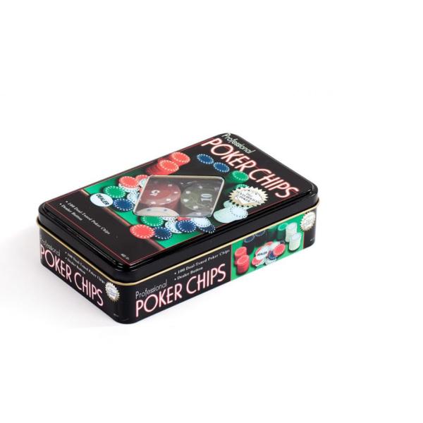 Fichas de Poker Profesionales Caja de Aluminio 10a+