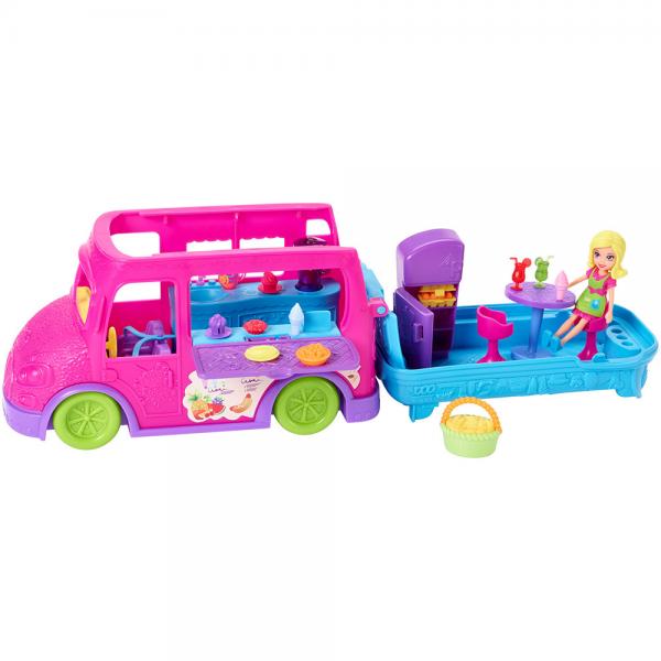 Polly Pocket Camión de Licuados 4a+