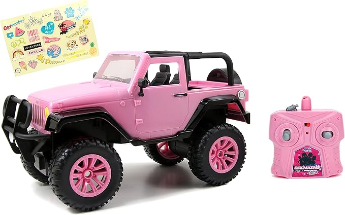 Carro R/C Jeep Wrangler Girlmazing 6a+