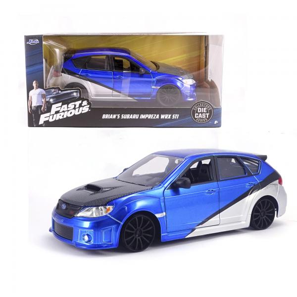 Carro Brian´s Subaru Impresa WRX STI Rapidos y Furiosos Esc:1:24  8a+