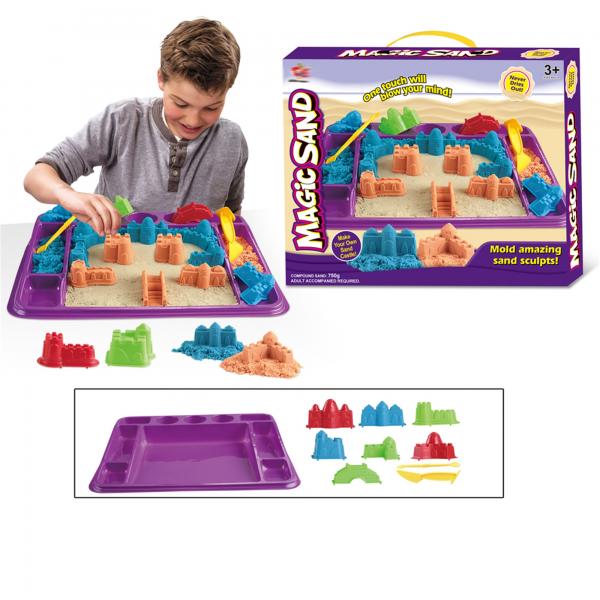 Arena Moldeable Magic Sand 750g con Base 3a+ (441872)