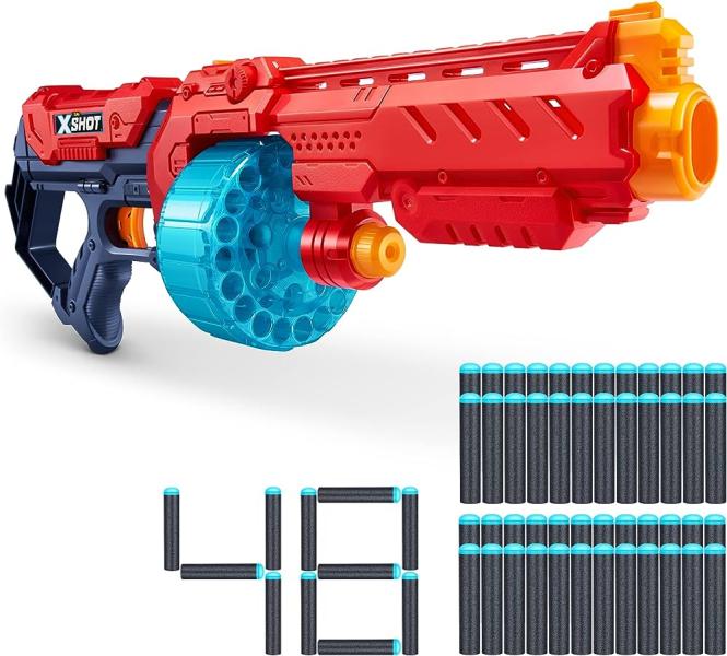 Lanzador de Dardos de Espuma XShot Turbo Fire 8a+