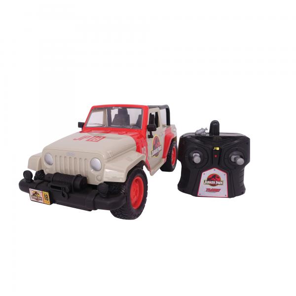 Carro R/C Jurassic World Jeep Wrangler 2014 1:16 6a+