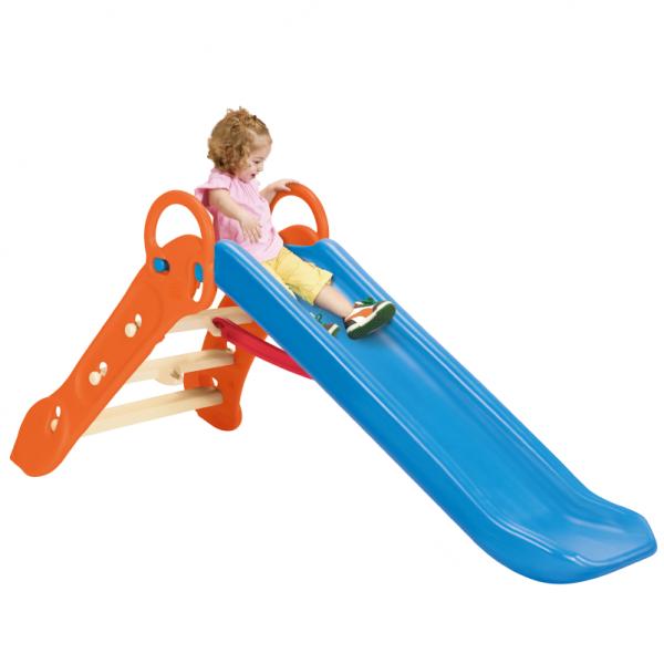 Tobogán Azul 155cm Ajustable con Rociador de Agua 26a