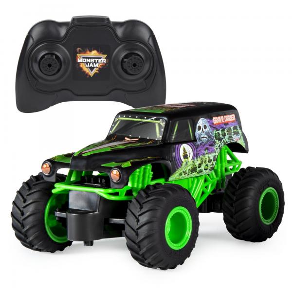 Vehículo Monster Jam R/C Grave Digger 1:24 4a+