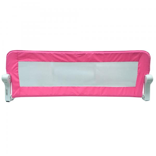 Baranda de Seguridad para Cama Rosada 150x42cm