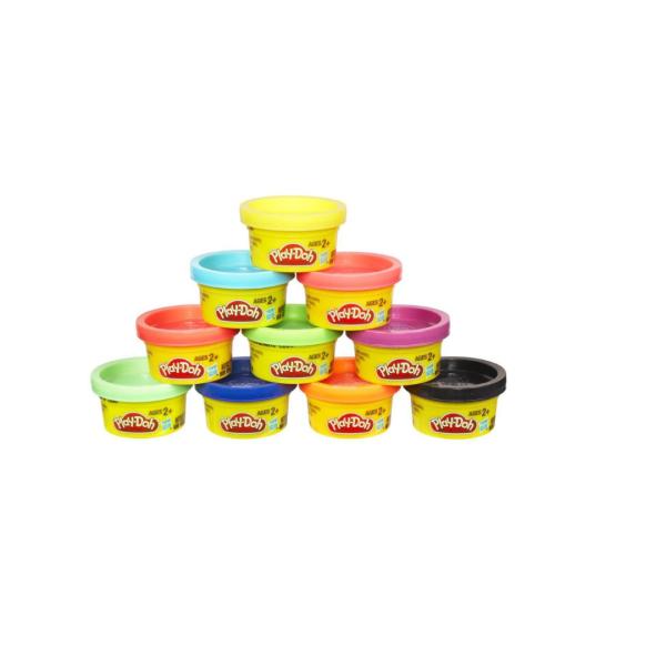 Mini Plasticinas Play Doh en Tubo 10 unds 2a+