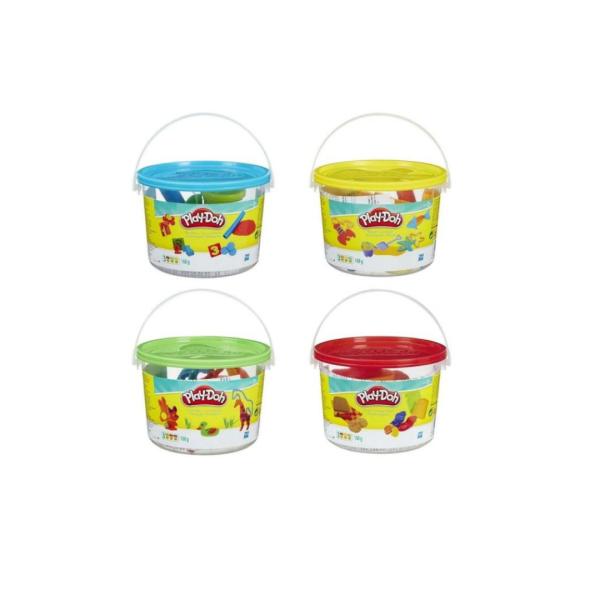 Play-Doh - Balde Plasticina c/Moldes Surt/3 3a+