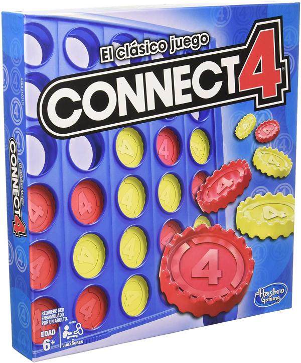 Hasbro Games - Juego de Mesa 4 en Línea (Conect4) 6a+