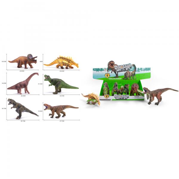 Dinosaurio Plástico Suave 18m+ / Se venden por separado / Venta Unitaria