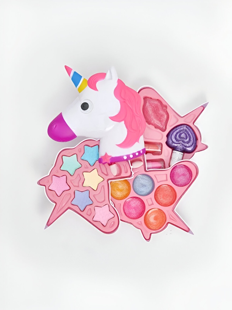 Maquillaje Estuche en Forma de Unicornio 5a+(433471)