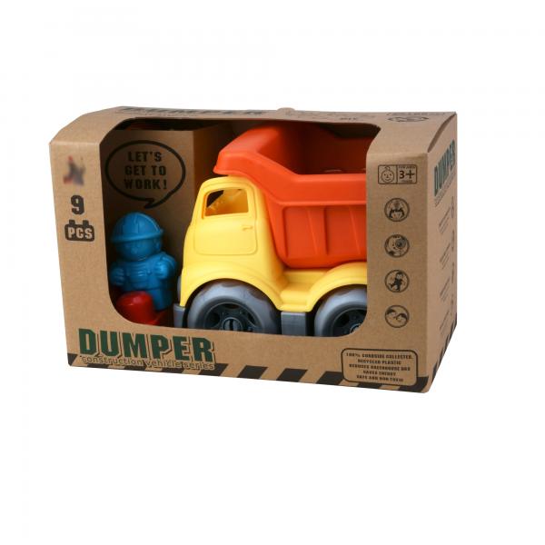 Vagoneta de Construcción Roja 9 pzs 3a+ (438537)