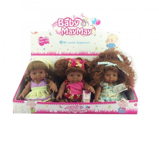 [WW536E] Bebé Morenita MayMay 3a+ /Se venden por separado / Venta Unitaria