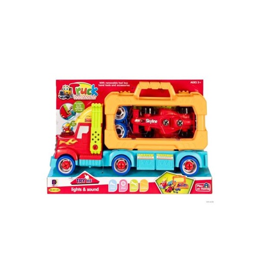 [WW661401] Camión Transportador Armable Tool Master Luz y Sonidos 3a+ (436083)