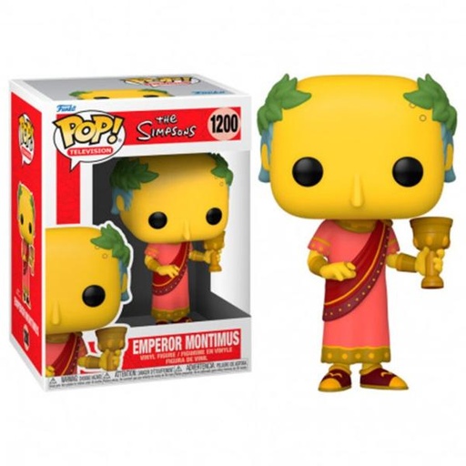 [FK59296] Figura Funko Pop! Los Simpsons (1200) Emperador Montimus 3a+