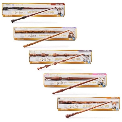 [BT6061848] Varita Wizard World Harry Potter Surt/5 Display/7 6a+(venta individual)