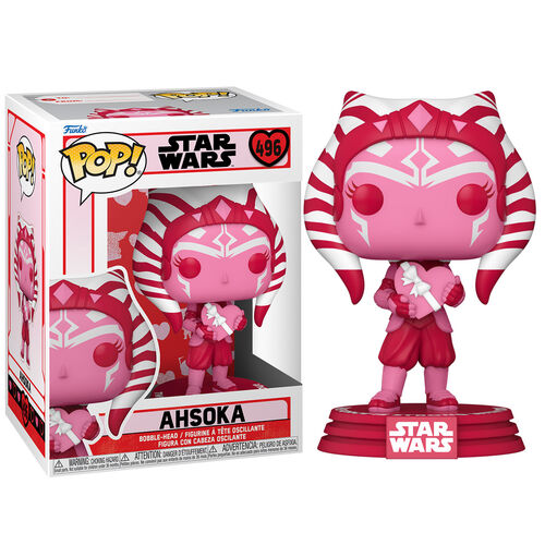 [FK60120] Figura Funko Pop! (496) Star Wars Valentine Ahsoka 3a+
