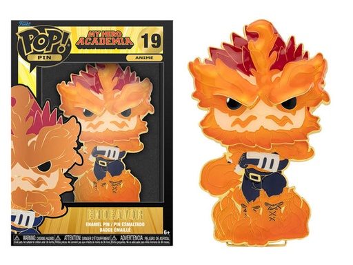 [FK40352] Figura 2D Funko Pop! Pin (19) My Hero Academia Endeavor 6a+