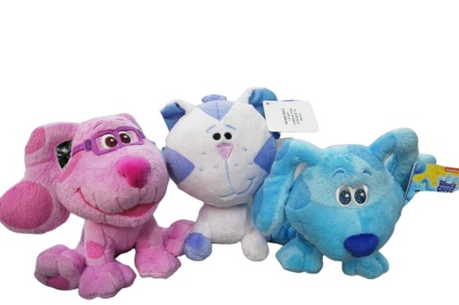 [BT49550] Peluche de Pistas de Blues y Tu 3a+ / Surtido de 3 / Se venden por Separado
