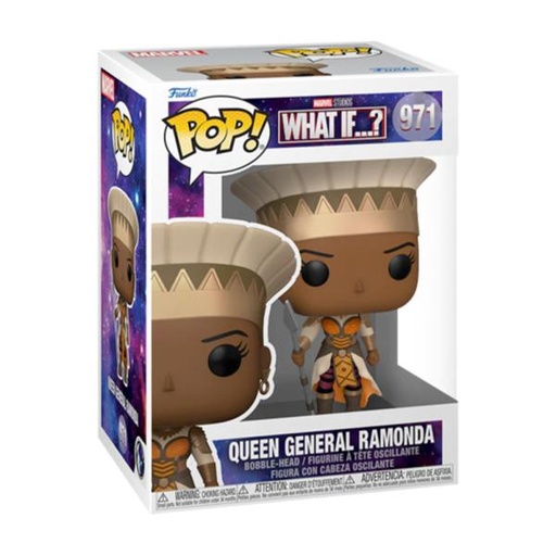 [FK58650] Figura Funko Pop! (971) Marvel What if...? Queen General Ramonda 3a+
