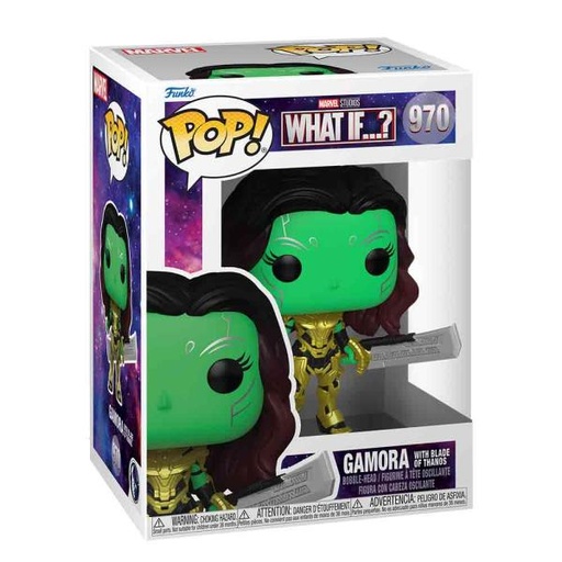 [FK58651] Figura Funko Pop! (970) Marvel What if...? Gamora with Blade of Thanos 3a+