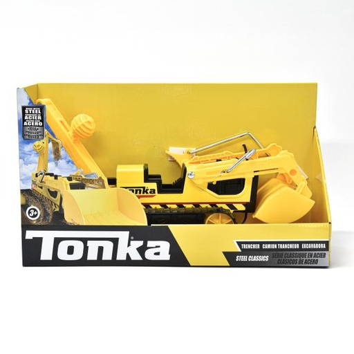 [BF06063] Excavadora de Zanjas Tonka Clásica de Metal 3a+