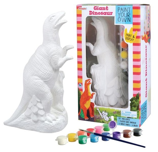 [CMDIY759] Dinosaurio T-Rex  de Yeso para Pintar 3a+